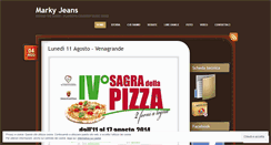 Desktop Screenshot of markyjeans.wordpress.com