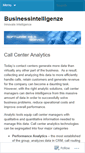 Mobile Screenshot of businessintelligenze.wordpress.com