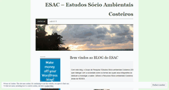 Desktop Screenshot of estudoscosteiros.wordpress.com