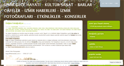 Desktop Screenshot of izmirgecehayati.wordpress.com