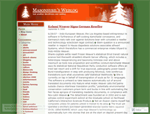 Tablet Screenshot of masonsybil.wordpress.com