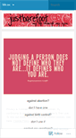 Mobile Screenshot of justbarefoot.wordpress.com