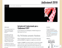 Tablet Screenshot of infusionat.wordpress.com