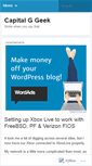 Mobile Screenshot of capitalggeek.wordpress.com