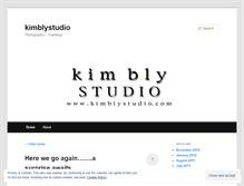 Tablet Screenshot of kimblystudio.wordpress.com