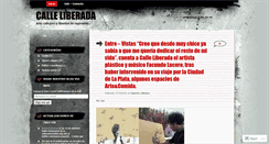 Desktop Screenshot of calleliberada.wordpress.com