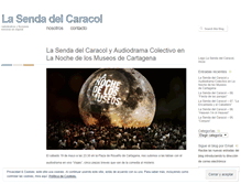 Tablet Screenshot of lasendadelcaracol.wordpress.com