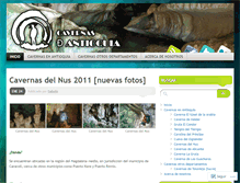 Tablet Screenshot of cavernasantioquia.wordpress.com