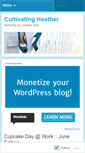 Mobile Screenshot of cultivatingheather.wordpress.com
