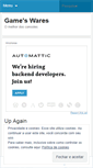 Mobile Screenshot of gameswares.wordpress.com