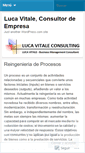 Mobile Screenshot of lucavitaleconsulting.wordpress.com