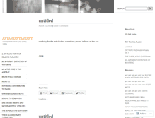 Tablet Screenshot of antantantantant.wordpress.com