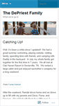 Mobile Screenshot of depriest.wordpress.com