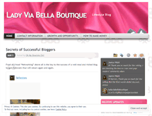 Tablet Screenshot of ladyviabellaboutique.wordpress.com