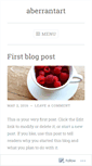 Mobile Screenshot of aberrantart.wordpress.com