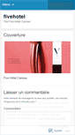 Mobile Screenshot of fivehotel.wordpress.com