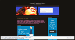Desktop Screenshot of lowoodward.wordpress.com