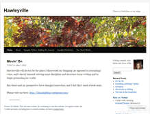 Tablet Screenshot of hawleyville.wordpress.com