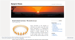 Desktop Screenshot of ksanju.wordpress.com