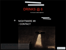 Tablet Screenshot of drinksatsix.wordpress.com