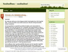 Tablet Screenshot of betyarkorte.wordpress.com