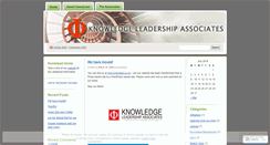 Desktop Screenshot of knowlead.wordpress.com