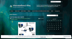 Desktop Screenshot of irfanramadhan4.wordpress.com