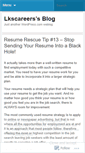 Mobile Screenshot of lkscareers.wordpress.com