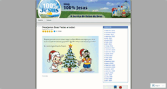 Desktop Screenshot of 100porcentojesus.wordpress.com