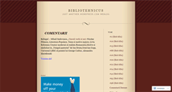 Desktop Screenshot of bibliotehnicus.wordpress.com