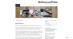 Desktop Screenshot of brittanyandtahn.wordpress.com
