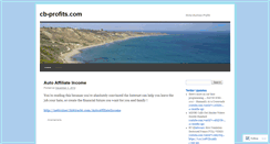 Desktop Screenshot of cbprofits.wordpress.com