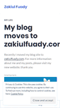 Mobile Screenshot of fzakiul.wordpress.com