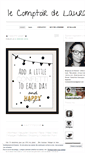 Mobile Screenshot of lecomptoirdelaura.wordpress.com