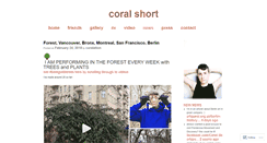 Desktop Screenshot of coralshort.wordpress.com