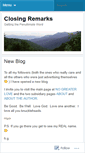 Mobile Screenshot of closingremarks.wordpress.com