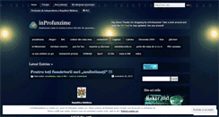 Desktop Screenshot of inprofunzime.wordpress.com