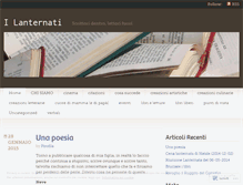 Tablet Screenshot of lanternati.wordpress.com