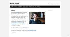 Desktop Screenshot of colinjager.wordpress.com
