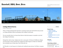 Tablet Screenshot of baseballroadtrippartdos.wordpress.com