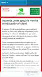 Mobile Screenshot of educacioniucm.wordpress.com