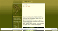 Desktop Screenshot of islamises.wordpress.com