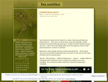 Tablet Screenshot of islamises.wordpress.com