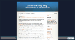 Desktop Screenshot of directorygift.wordpress.com