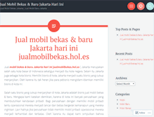 Tablet Screenshot of jualmobilbekasbarujakartahariini.wordpress.com