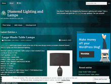 Tablet Screenshot of diamondlighting.wordpress.com