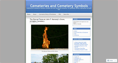 Desktop Screenshot of cemeteries.wordpress.com