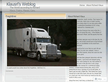 Tablet Screenshot of klausrl.wordpress.com