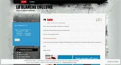 Desktop Screenshot of lablancheenclume.wordpress.com