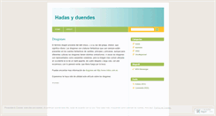 Desktop Screenshot of hadasyduendes.wordpress.com